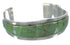 Authentic Sterling Silver Turquoise Inlay Southwest Cuff Bracelet VX60543